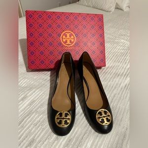 Authentic Tory Burch Benton Wedge Heels - Brand New